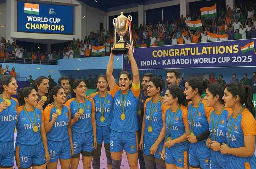 भारत की बेटियों का पराक्रम: महिला कबड्डी टीम ने 2025 विश्व कप जीतकर रचा इतिहास