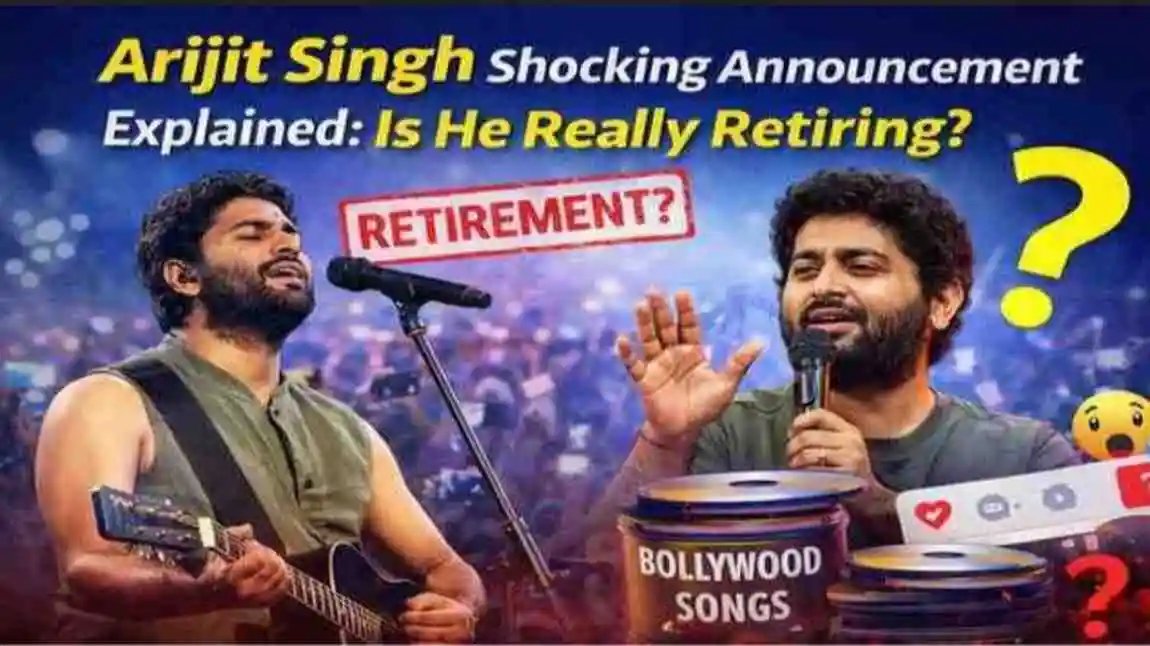 Arijit Singh Shocking Announcement Explained: Is He Really Retiring?