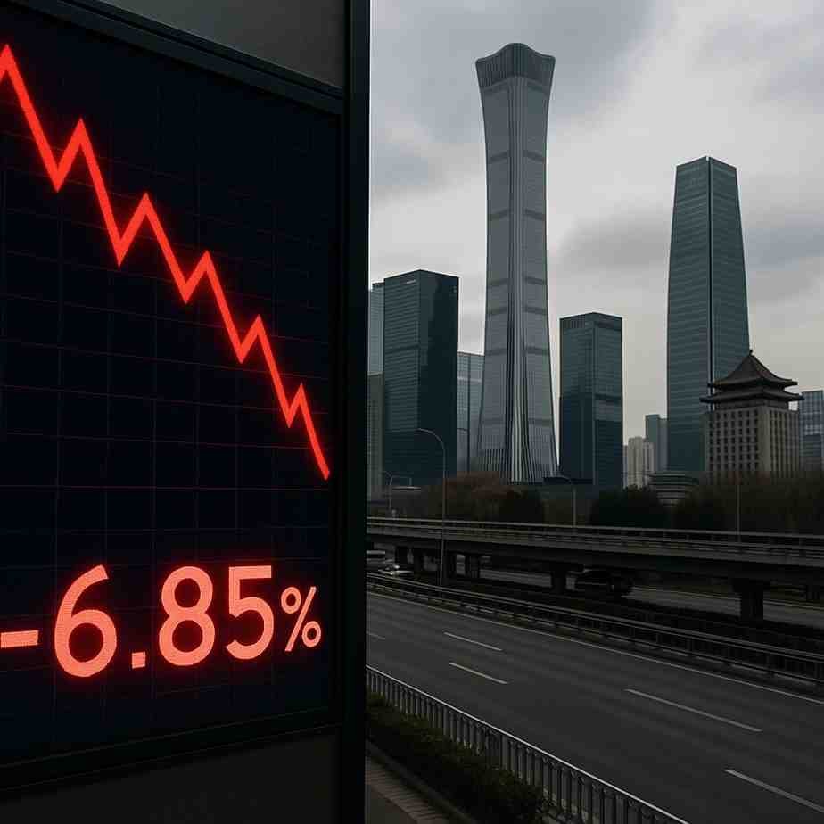 China’s Economy Shows Signs of Strain as Growth Slows and Global Demand Weakens