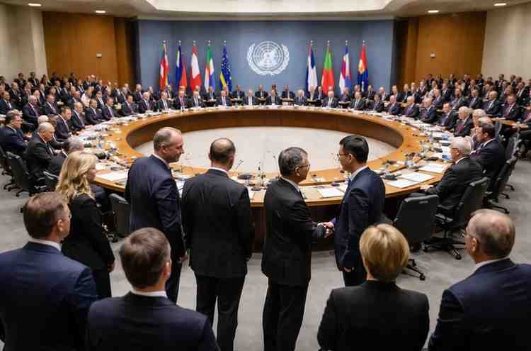 Global Powers Hold Emergency Diplomatic Talks Amid Rising Tensions
