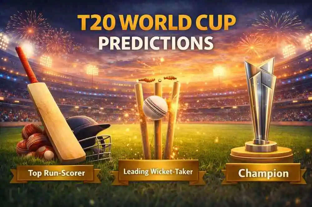 Top Run-Scorer, Wicket-Taker and Champion: T20 World Cup Predictions
