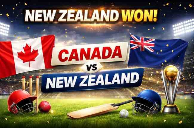 Canada vs New Zealand Cricket Match: Live Updates and News
